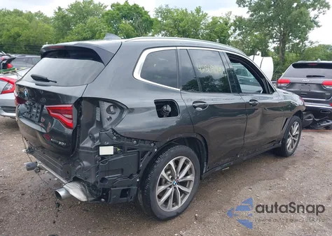 2019 BMW X3 xDrive30I z USA, uszkodzony, nr VIN 5UXTR9C57KLD96770
